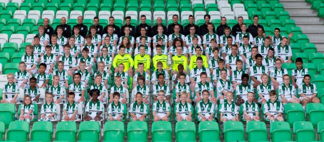 Teamfoto Kids United seizoen 2015 - 2016