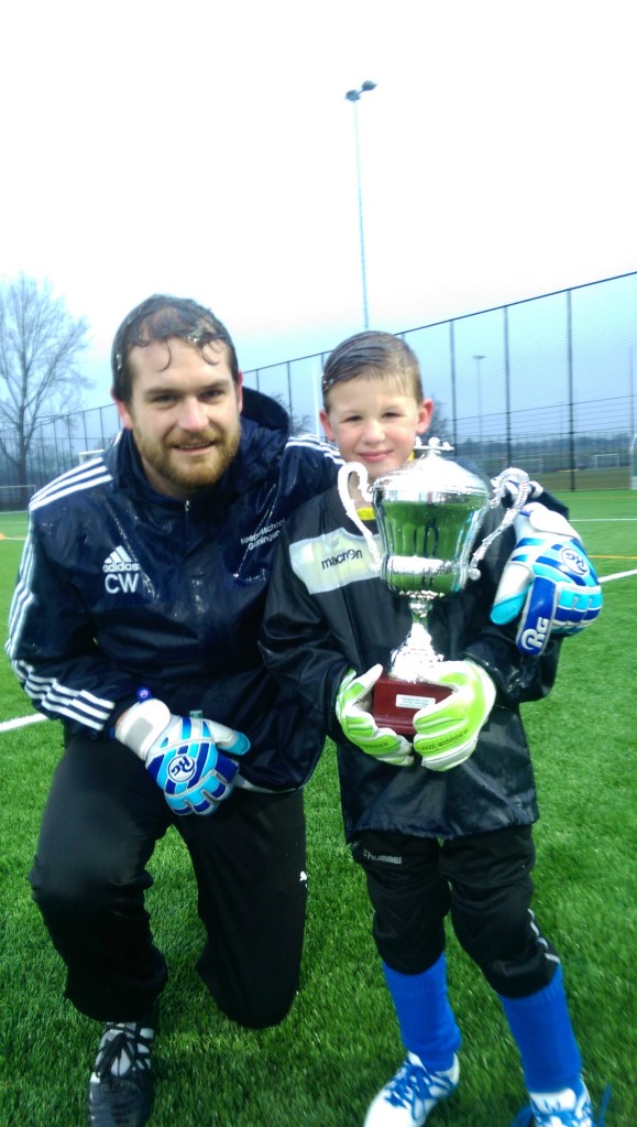 Duncan Baar en trainer Chris Weggemans