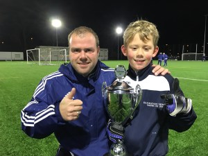 Jan Hilbrand de Boer en trainer Robert Eimers